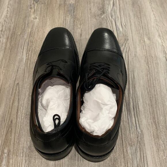 Johnston & Murphy Bartlett Cap Toe Lace-up dress shoes-10.5M